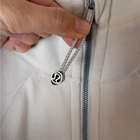 Lululemon Athletica Off-White Zip-Up Jacket - Picture 4 of 4